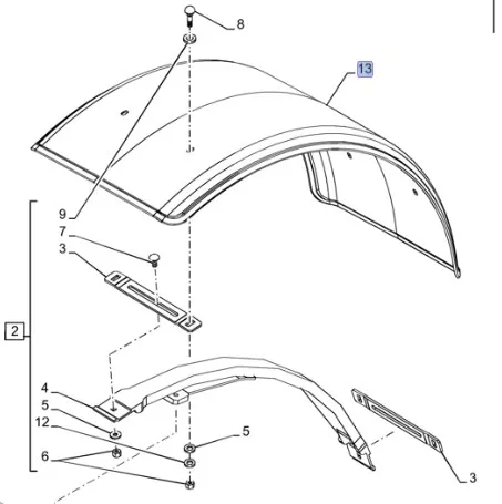 87616390 - Отражатель грязи
